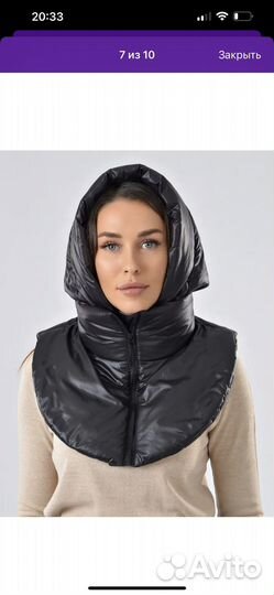Капор женский
