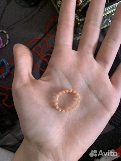 Кольцо из бисера