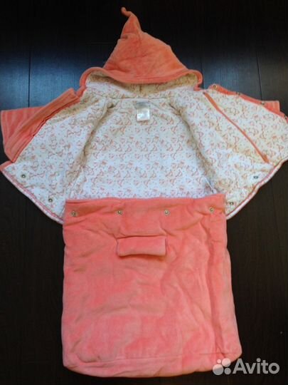 Конверт куртка на девочку