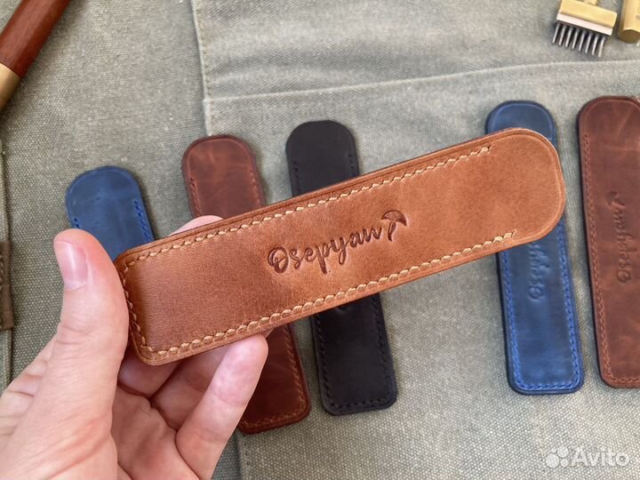 Футляр для ручки из кожи