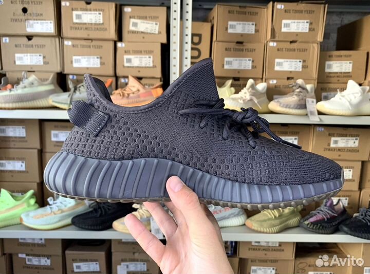Adidas Yeezy Boost 350 Cinder черные