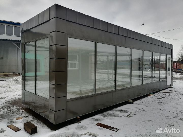 Торговый павильон 9,6х2,5