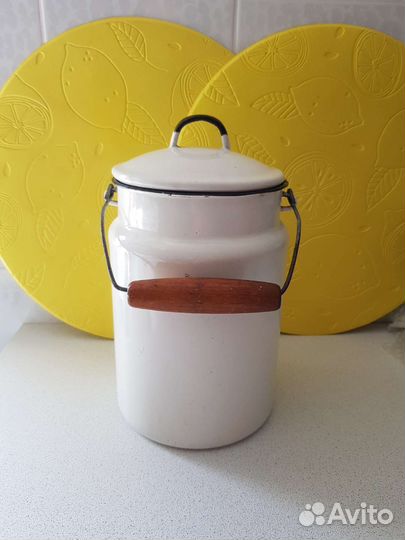 Бидон эмалированный СССР
