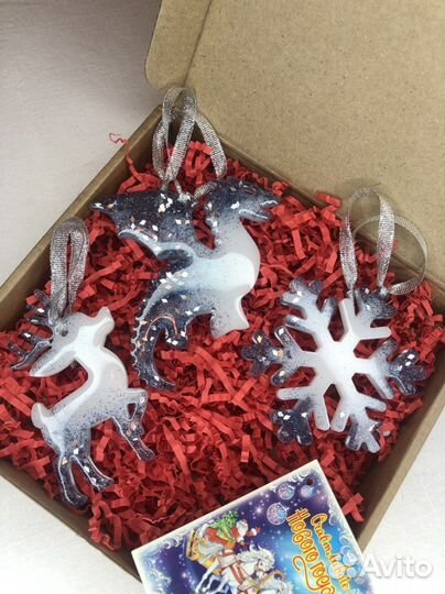 Новогодние украшения ручной работы