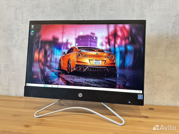 Моноблок HP intel Silver DDR4-8gb SSD-240gb