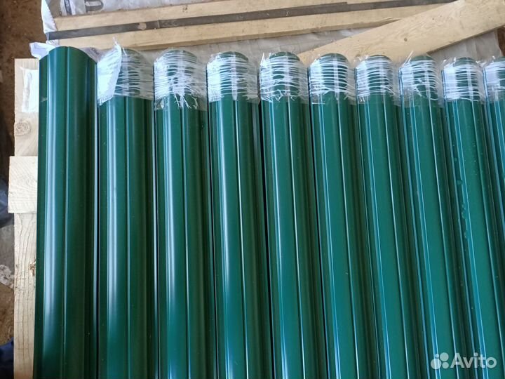 Евроштакетник Полукруглый фигурный