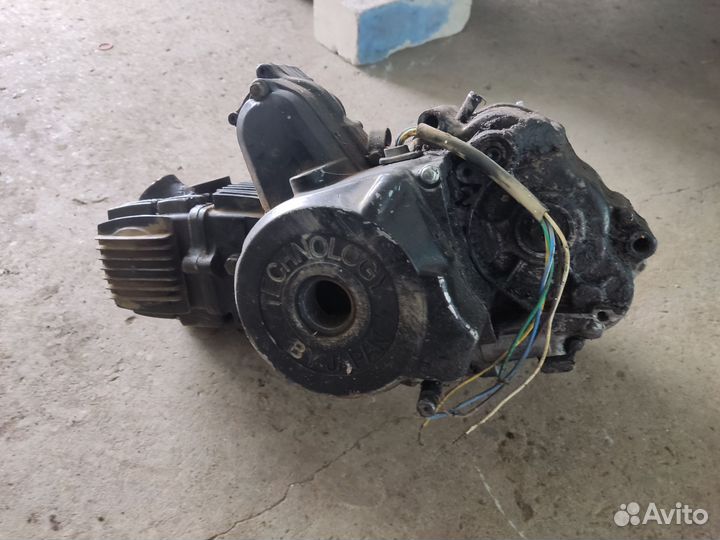 Двигатель на мопед альфа 110