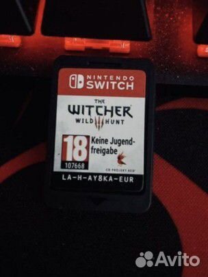 Игра на Nintendo Switch The Witcher 3