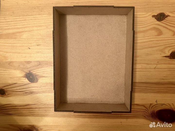 Деревянный ящик ландыши коробка от пазлов