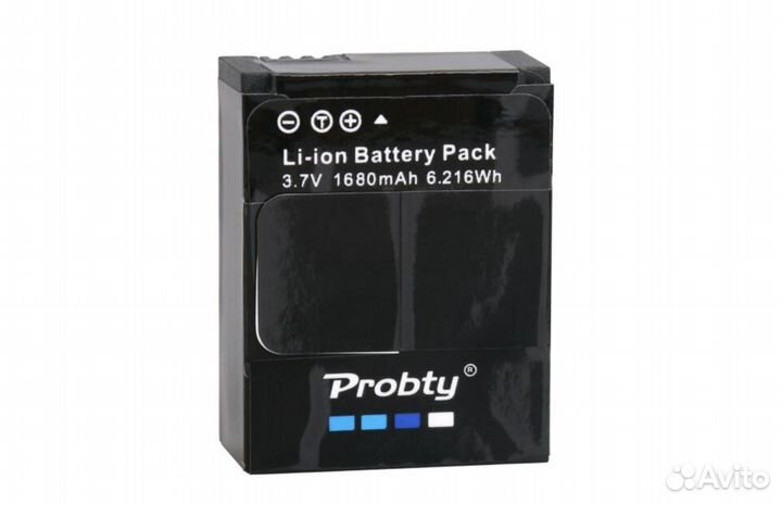 2 аккумулятора + зарядное для GoPro Hero 3