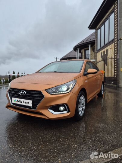 Hyundai Solaris 1.6 AT, 2017, 77 600 км