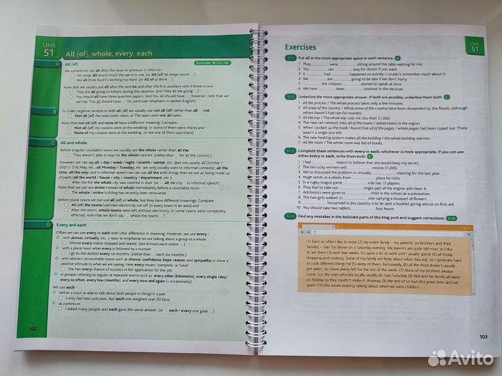 Advanced Grammar in Use with Answers (4th)