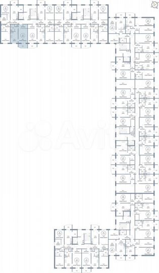 1-к. квартира, 48,3 м², 7/7 эт.