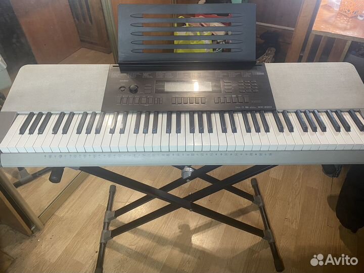 Синтезатор casio wk 220