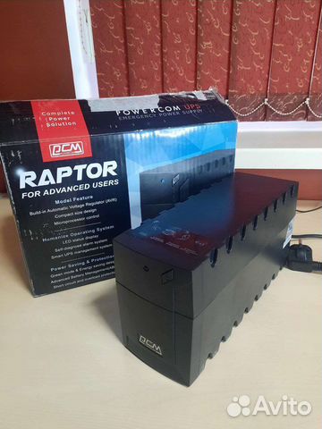 Ибп Raptor RPT-800A euro Новый