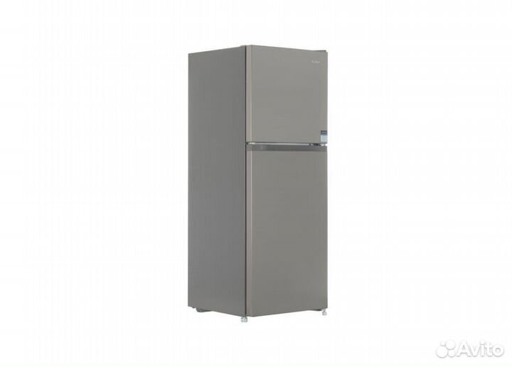 Холодильник с морозильником dexp T4-21AMG серый