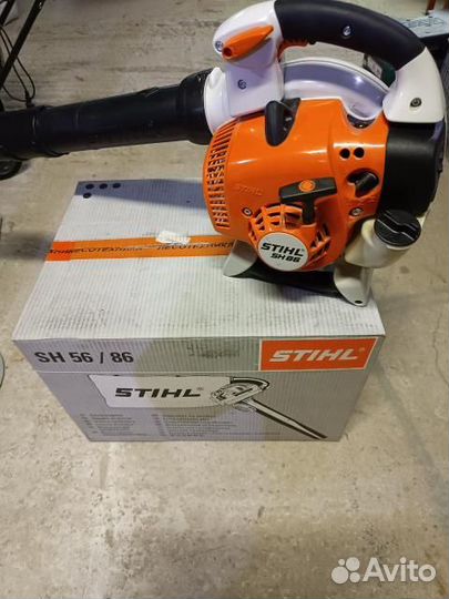 Воздуходувка пылесос измельчитель SH86 Stihl новый