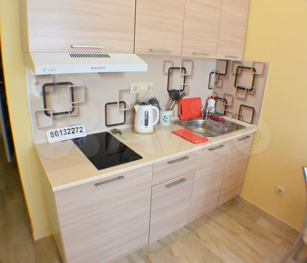 Квартира-студия, 27 м², 6/9 эт.