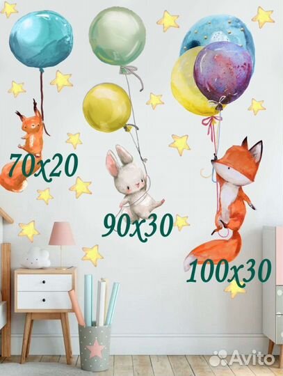 Новые декоративные наклейки на стену