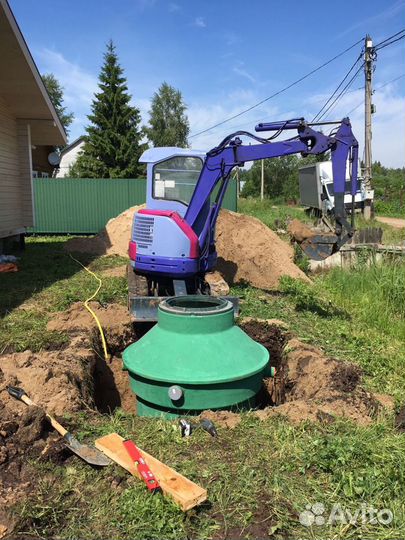 Услуги мини экскаватора