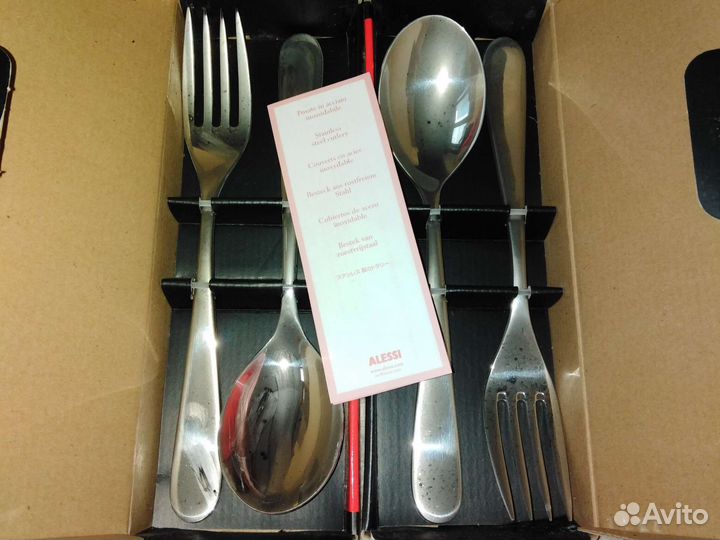 Alessi новые приборы пр Италия