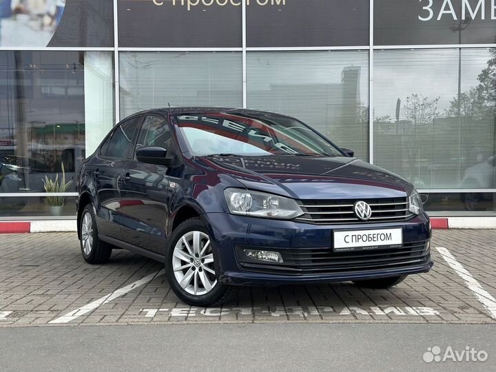 Volkswagen Polo 1.6 AT, 2017, 79 427 км