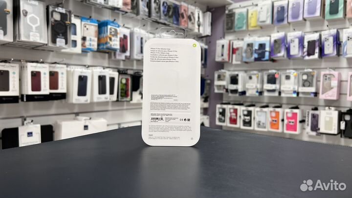 Чехол Apple Silicone для iPhone 11 Pro White