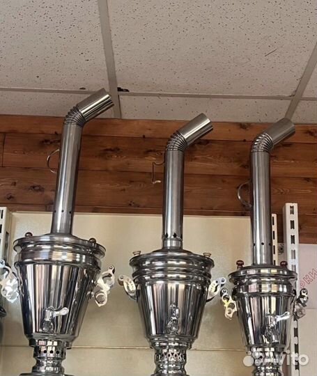 Самовар тульский на дровах