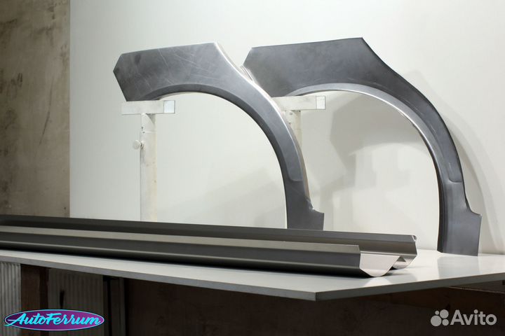 Chery Bonus A13 ремкомплект задних арок и порогов