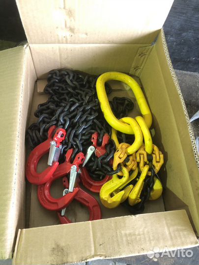 Паук строп цепной 4сц 2,5 тн. / 2 м. + укор