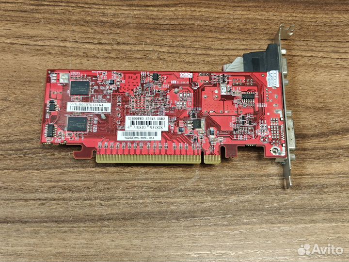 Видеокарта AMD Radeon X1600 PRO 256 Mb