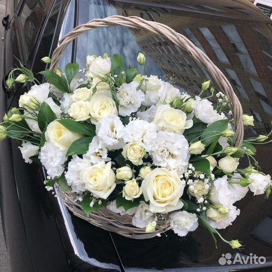 Букеты. Цветы в Корзинке