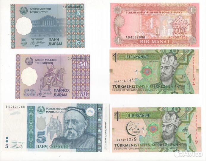 Банкноты снг Часть 2