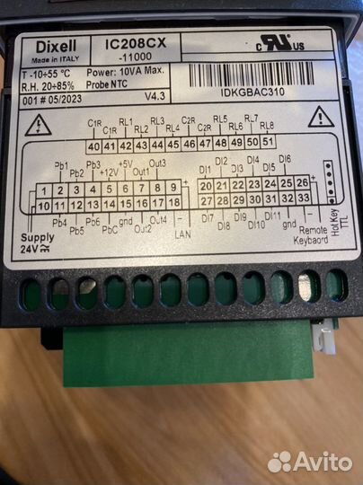 Контроллер dixell IC208CX