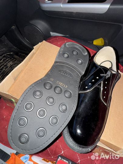 Туфли лакированные уставные офисные 41ш