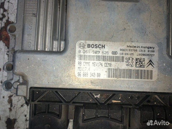 Комплект эбу Peugeot 308 1 2010