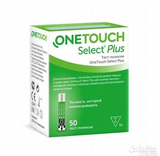 Тест полоски one touch select plus