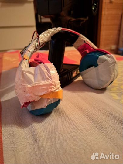 Игровой скотч. Наушники