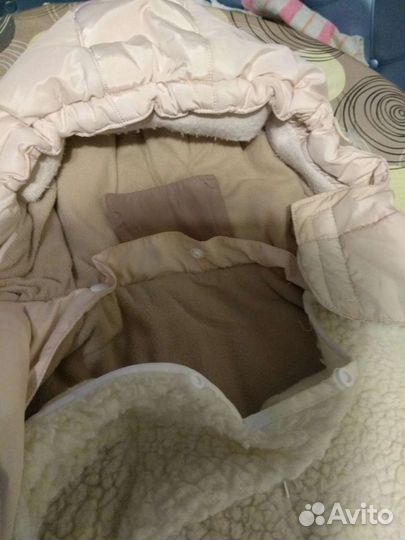 Комбинезон зимний для мальчика 74+