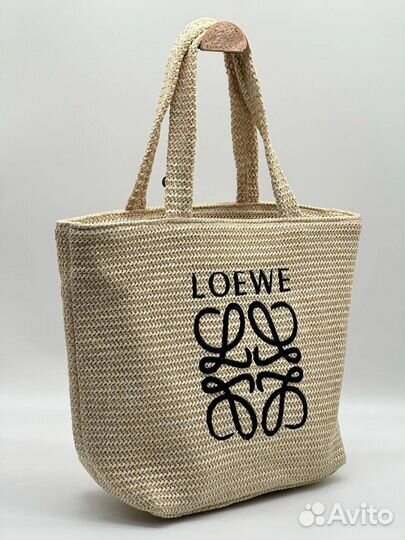 Сумка Loewe рафия хит