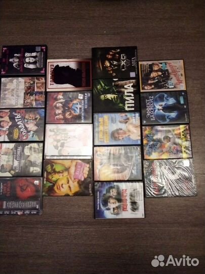 Фильмы на DvD дисках б.у