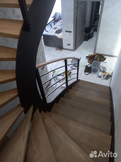 Лестницы на металлокаркасе