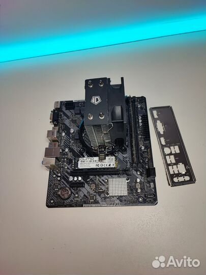 Комплект i5 12400F/16Gb/H610M/SSD 1TB /Новый