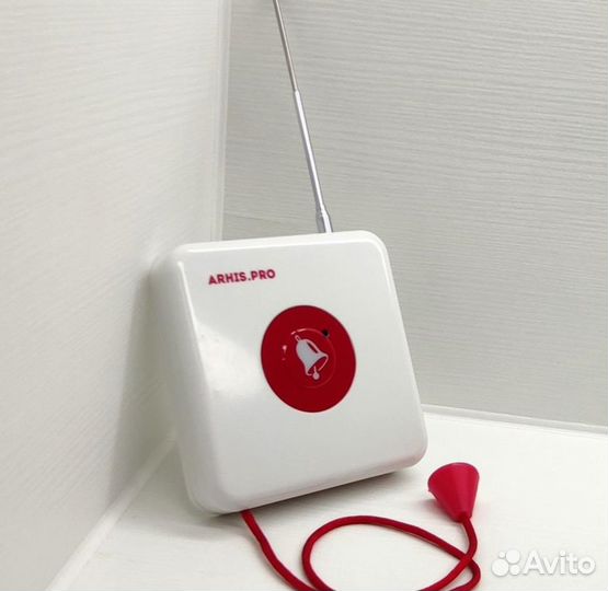 Кнопка вызова помощи, персонала в санузел, туалет