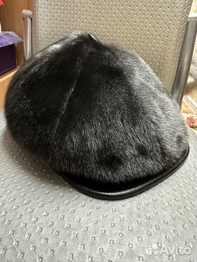 Меховая мужская кепка