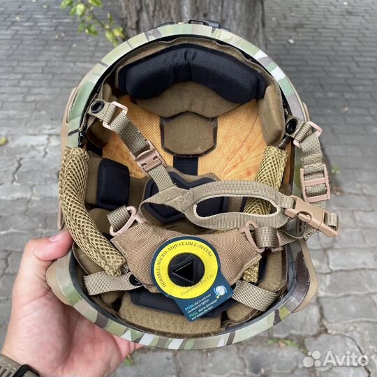 Баллистический шлем Атом-2 Арамид (Atlant Armour)