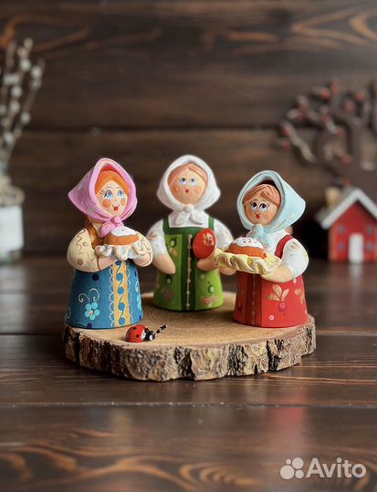 Барышня Машенька пасхальная, 10-11 см