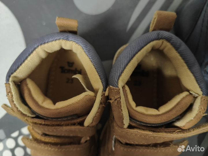 Ботинки осенне-весенние. Состояние на фото