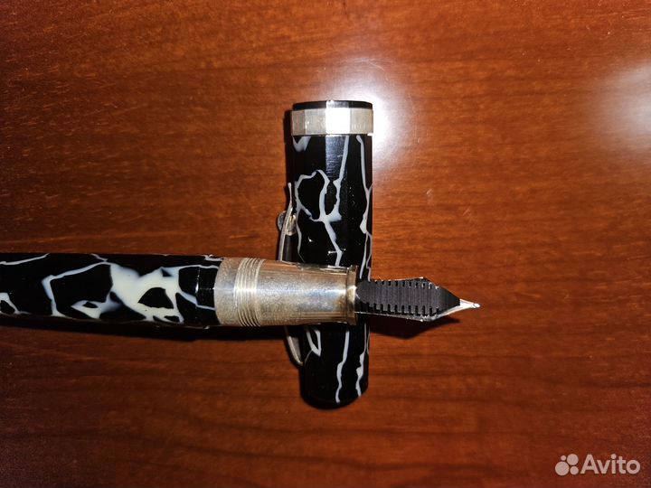 Перьевая ручка omas Paragon Wild Silver Trim Point