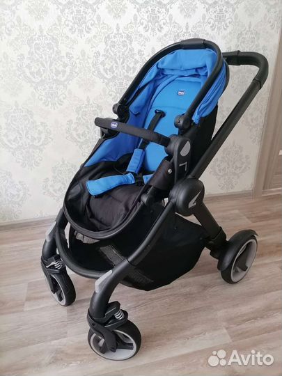 Детская коляска трансформер chicco fully 0+